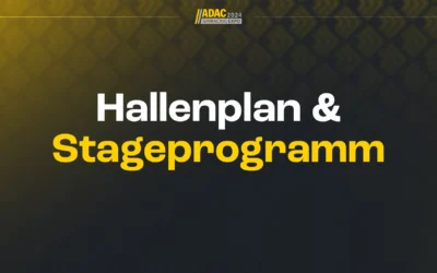 Hallenplan und Stageprogramm – Die ultimative Übersicht zur ADAC SimRacing Expo 2024