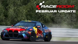 Beitragsbild RaceRoom Februar Update - Drift, Gymkhana und vieles mehr!