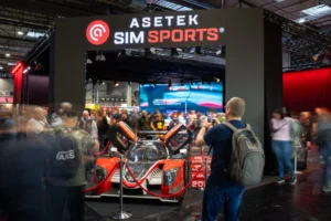 AsetekSimSports Stand mit Timelapse