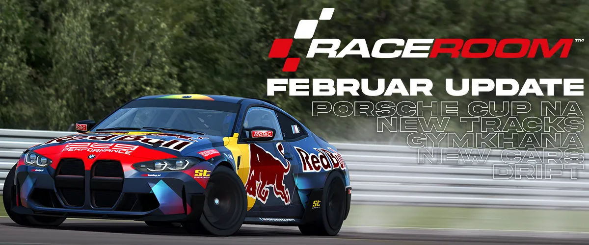 RaceRoom Februar Update - Drift, Gymkhana und vieles mehr!