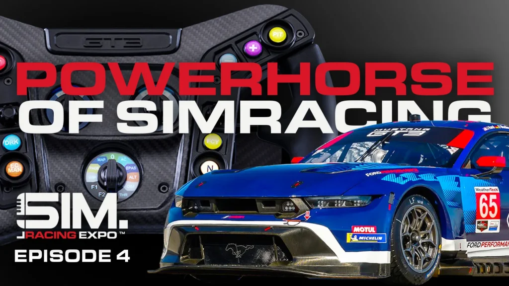 VPG Sim - Von der Rennstrecke ins Sim Rig – Mustang GT3 Wheel!