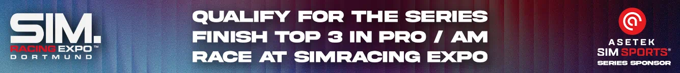Road To SimRacing Expo Competition Banner