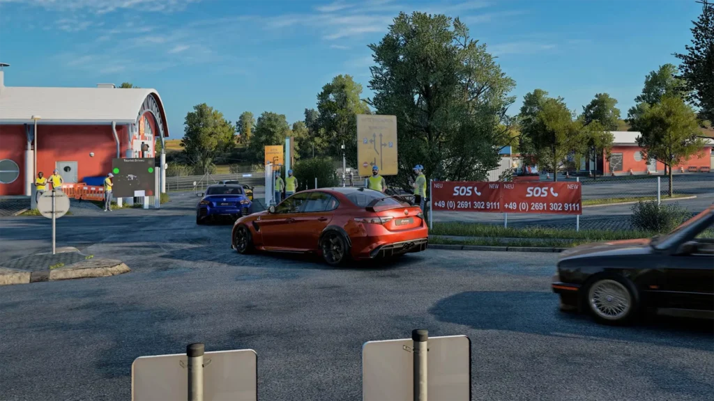 Spiele Assetto Corsa EVO Free Roam auf der SimRacing Expo 2026 in Frankfurt